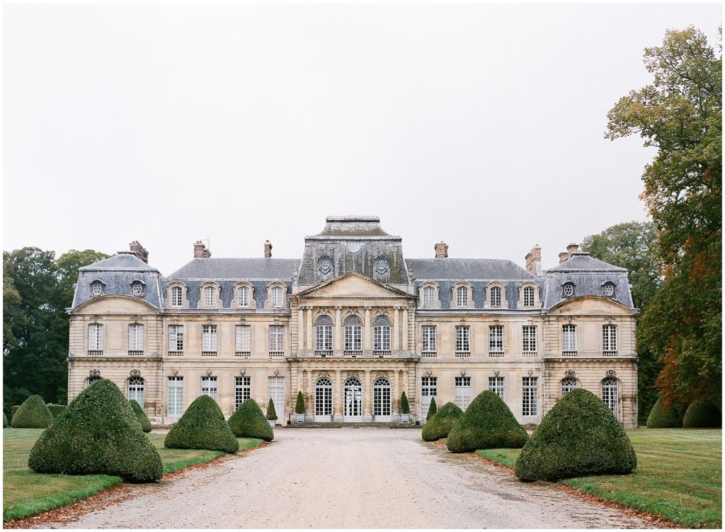 Wedding at Chateau de Champlatreux Paris, France