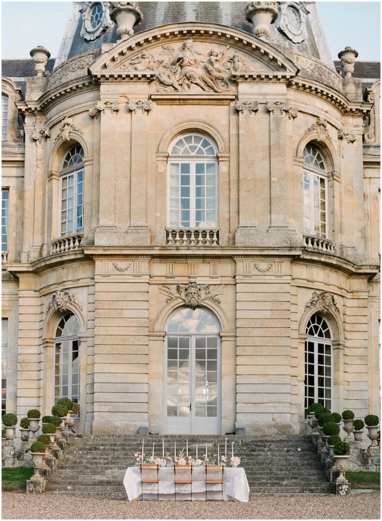 Wedding at Chateau de Champlatreux Paris, France