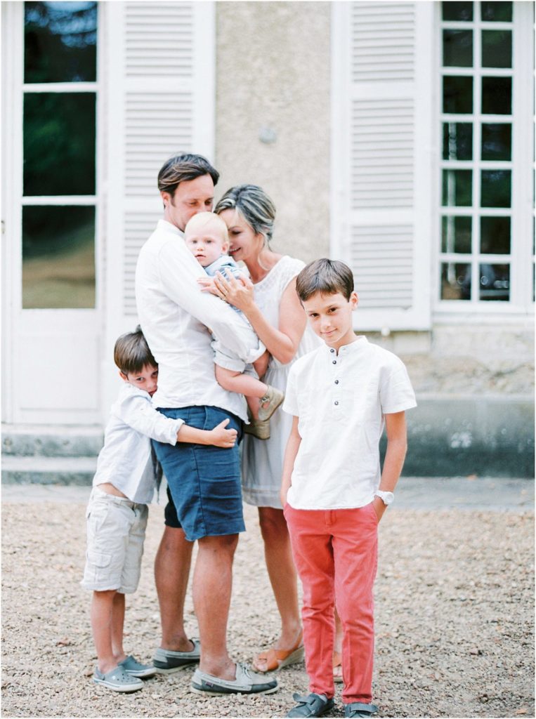 Een chateau familie shoot in Frankrijk