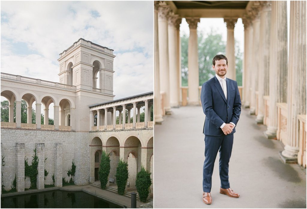 A micro wedding at Belvedere am Pfingstberg in Potsdam, Germany, Captured by Alexandra Vonk