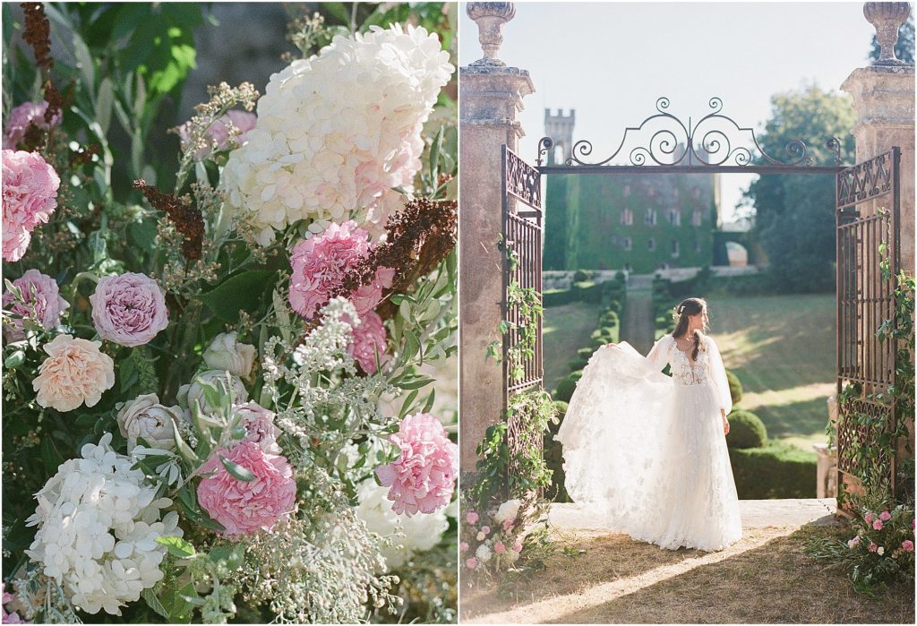 Intimate destination wedding at Castello di Celsa in Tuscany captured by Alexandra Vonk