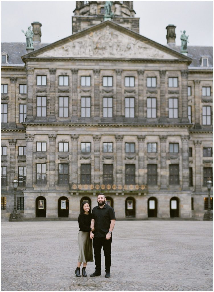 A winter anniversary Session in Amsterdam