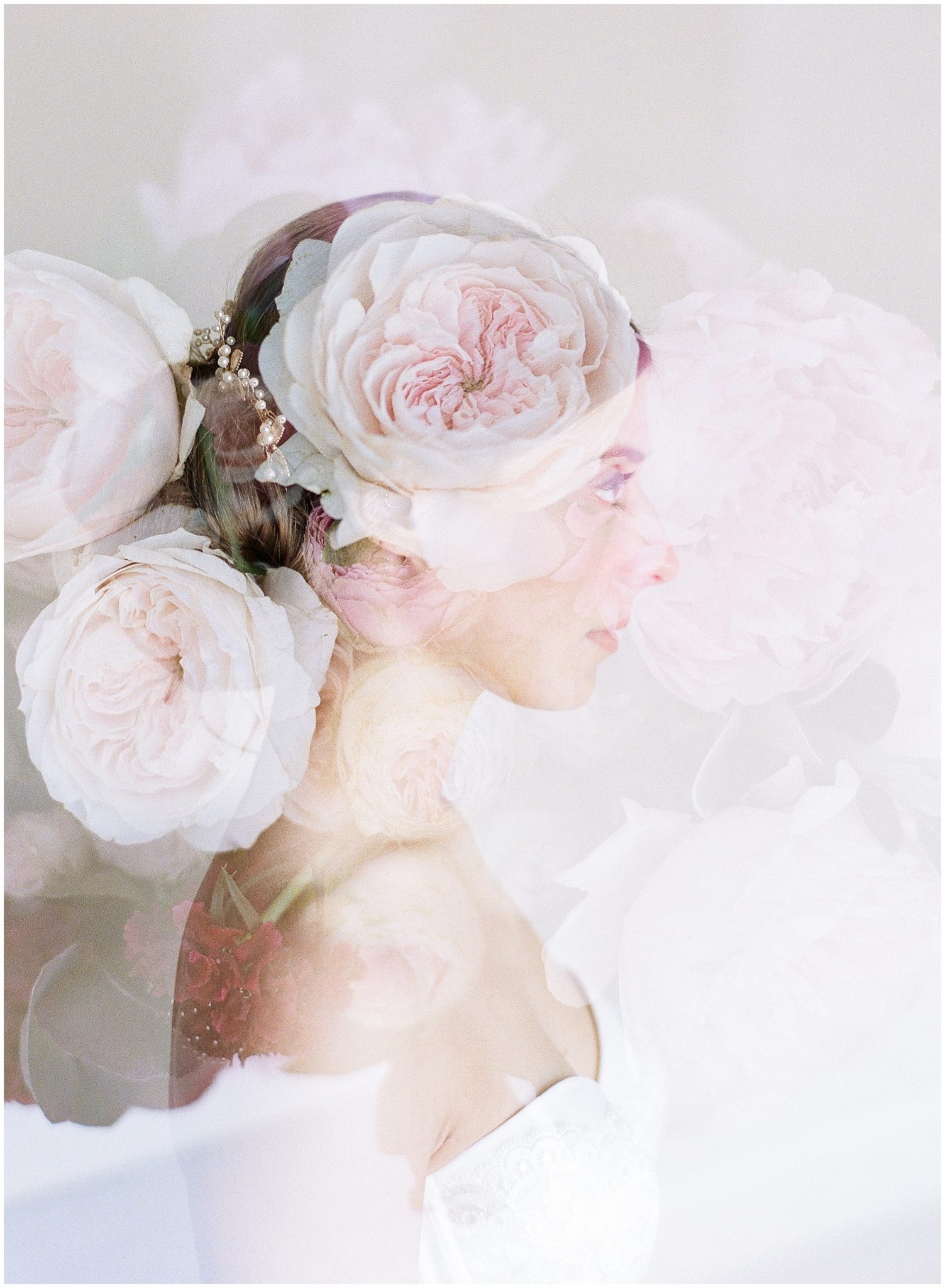 bridal boudoir session photographed by Alexandra Vonk