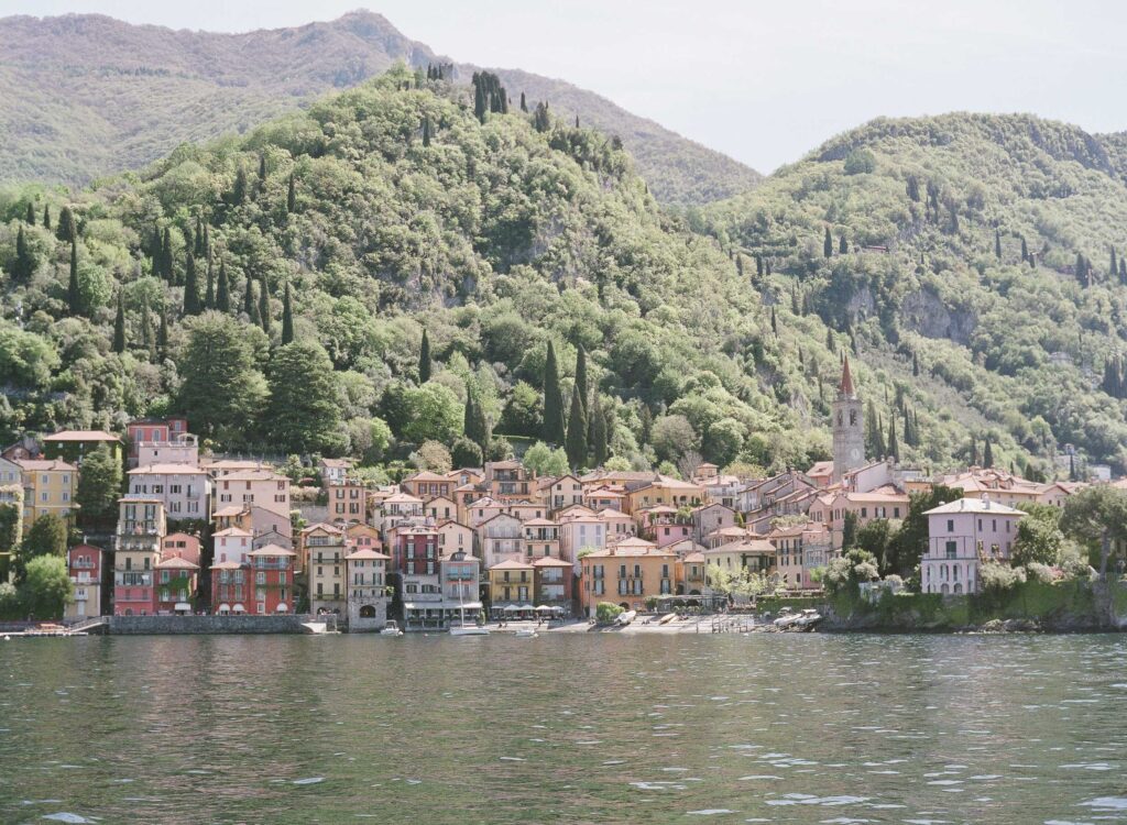 Picturesque Varenna on the eastern shore of Lake Como
