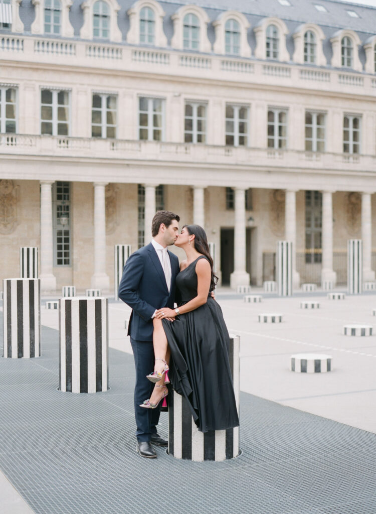Anniversary at Palais Royal in Paris
