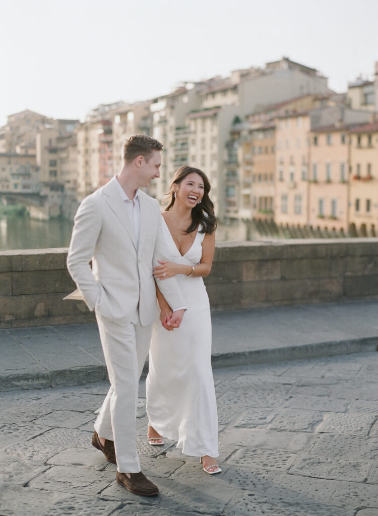 Engagement session in Florence in 2023