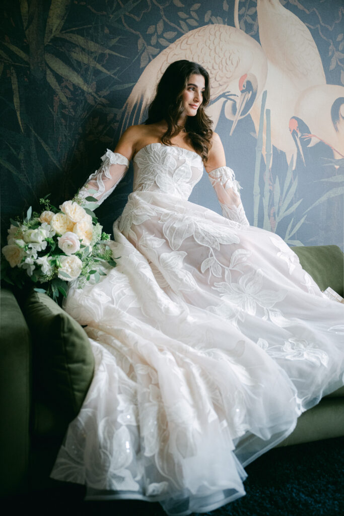 Wedding gown Paige by Edwin Oudshoorn, captured by European destination wedding photographer Alexandra Vonk