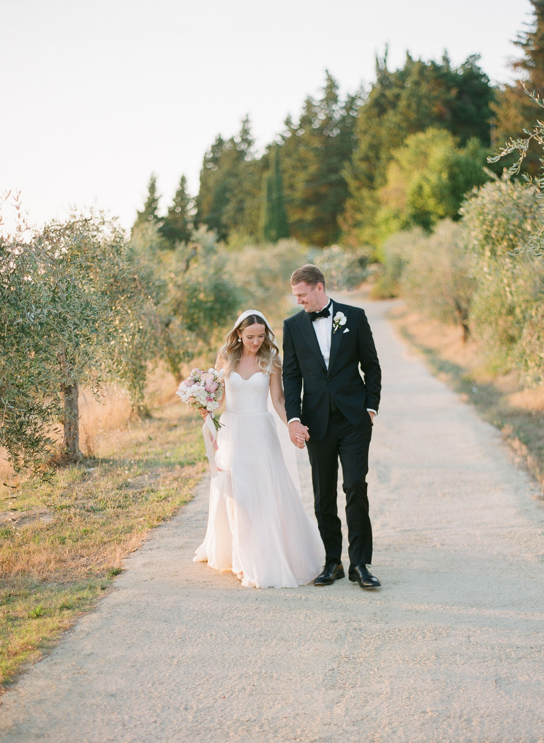 Destination wedding at Le Filigare Winery in Tuscany