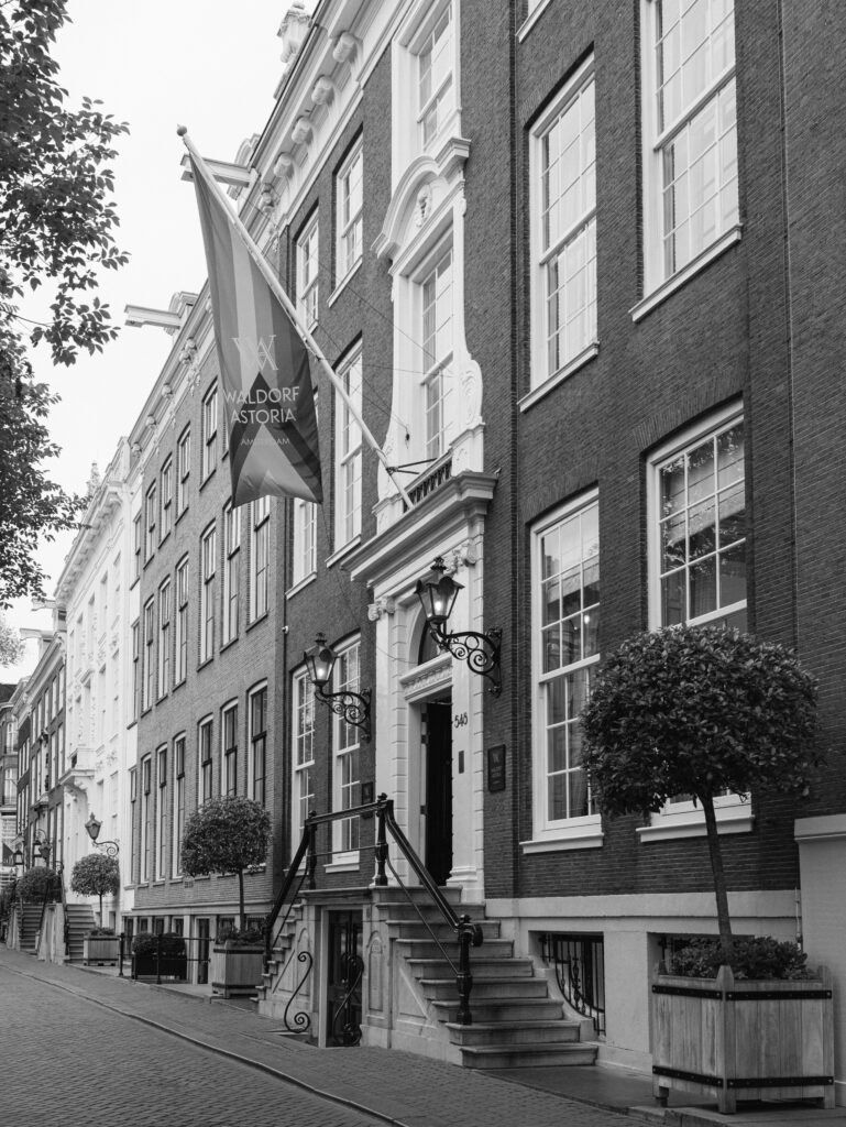 Canal house luxury for your wedding in Amsterdam at Waldorf Astoria